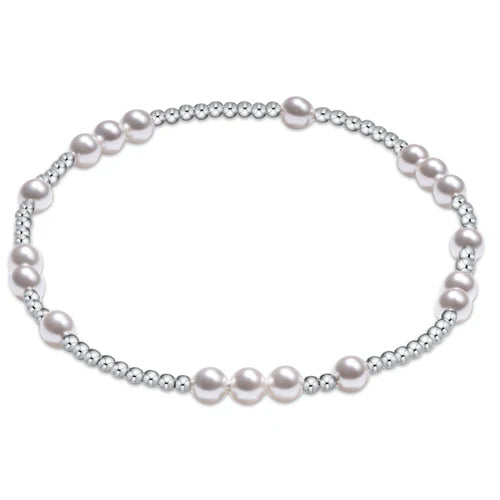 ENEWTON BRACELET CLASSIC SILVER HOPE PEARL 4MM