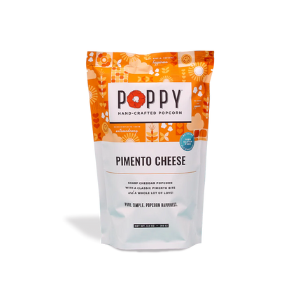 Poppy Pimento Cheese Popcorn