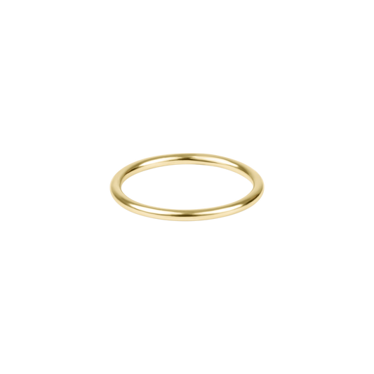 Classic Gold Thin Band Ring