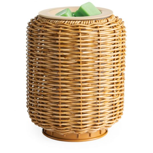 WICKER LANTERN FRAGRANCE WARMER