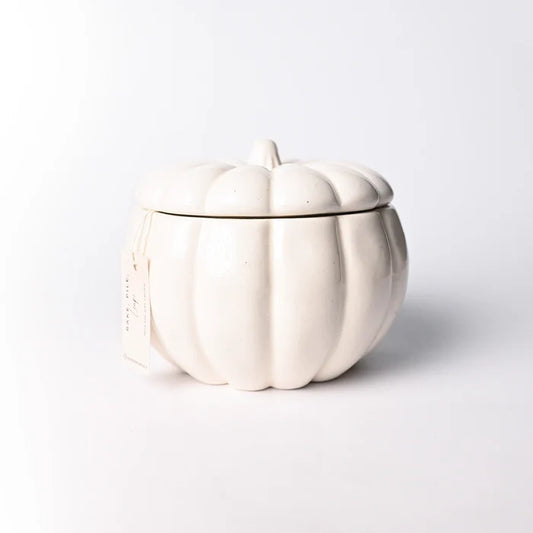 Milkhouse Candle Co. Fall Ceramic Pumpkin 16 oz