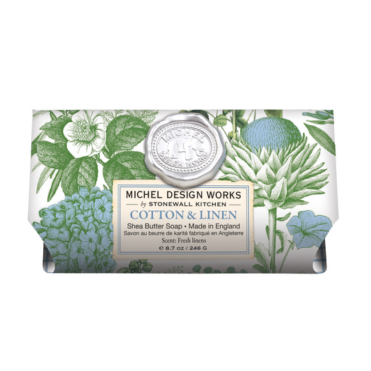 MDW Cotton & Linen Large Bath Soap Bar