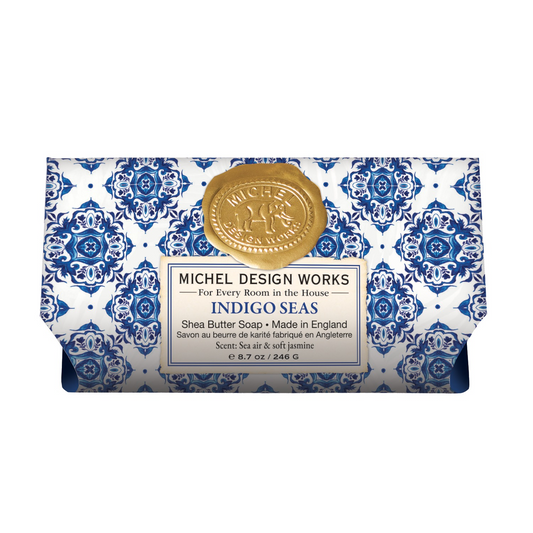 MDW Indigo Seas Large Bath Soap Bar