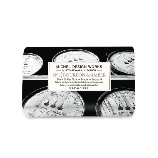 MDW Bourbon & Amber Medium Bath Soap Bar