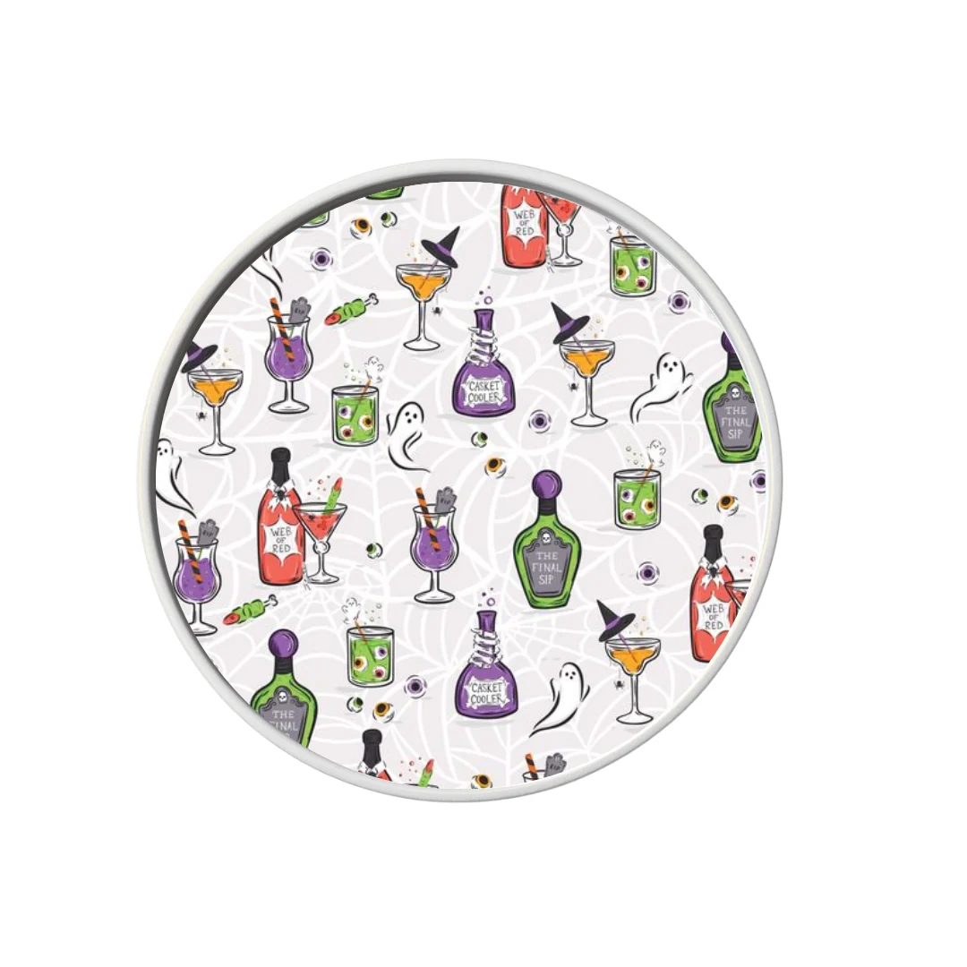 Spooky Cocktails Art Pop