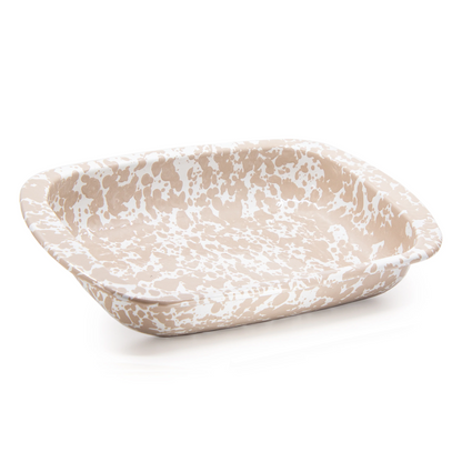 TAUPE SWIRL BAKING PAN