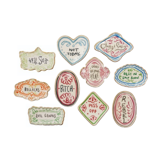 Sassy Stoneware Magnet