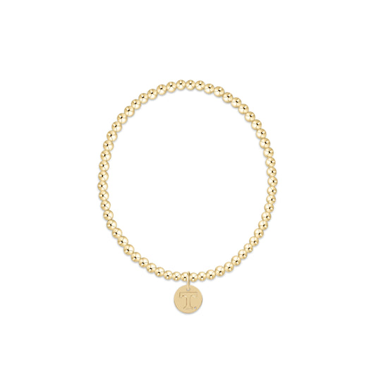 eCOLLEGIATE Classic Gold 3mm Bracelet - UTK Disc