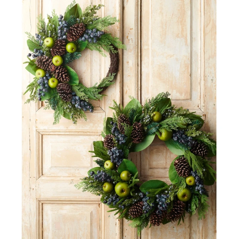 23" Apple & Berry Wreath