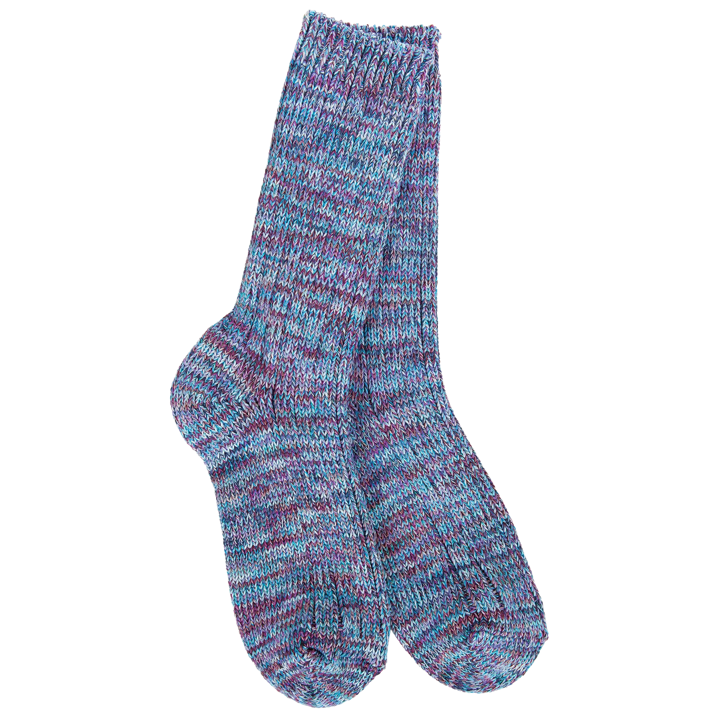 World's Softest Sock Co. Weekend Missioni Crew Neptune
