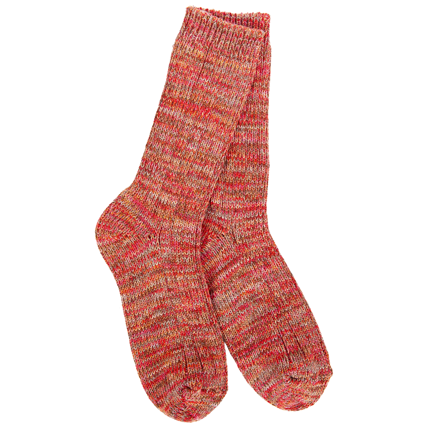 World's Softest Sock Co. Weekend Missioni Crew Brick