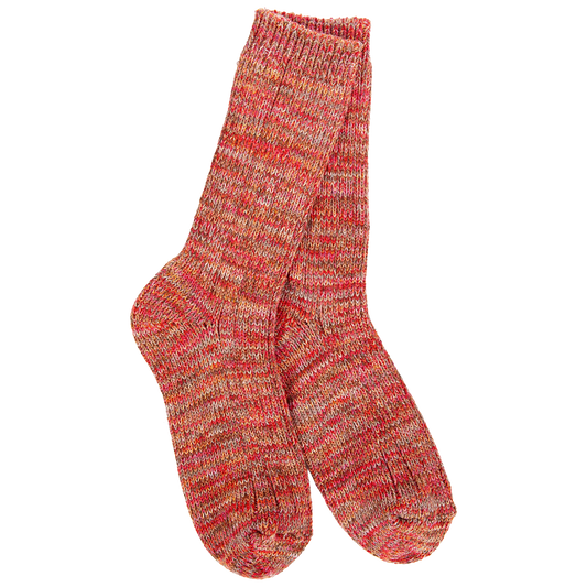 World's Softest Sock Co. Weekend Missioni Crew Brick