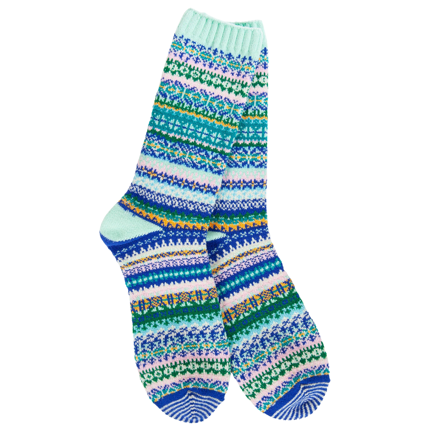 World's Softest Sock Co. Weekend Nordic Crew Mint