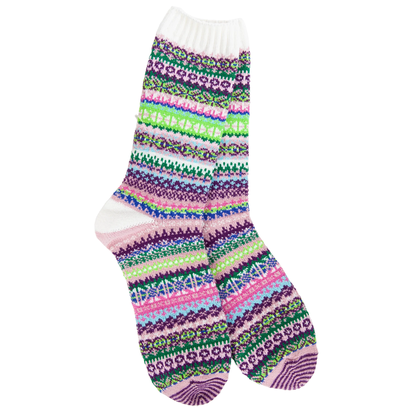 World's Softest Sock Co. Weekend Nordic Crew Botanical