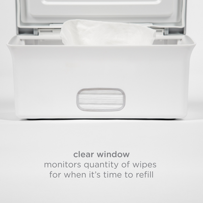 GRAY WIPES DISPENSER