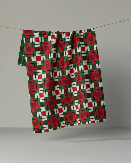 Noel Plaid Luxe Kitchen Towel - Holiday 2026