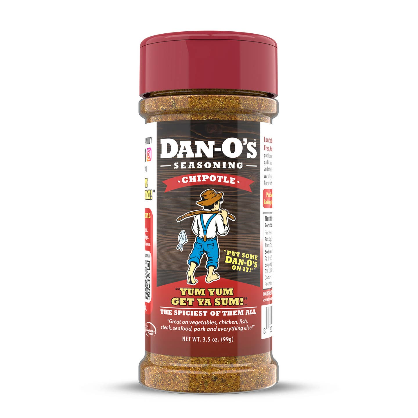 Dan-O’S Chipotle Seasoning - 3.5 oz Bottle