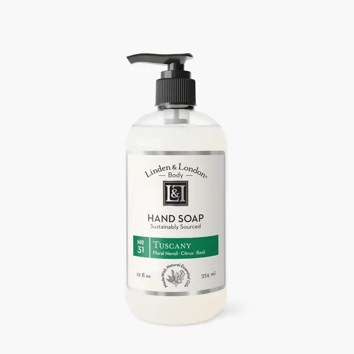 LINDEN & LONDON TUSCANY 12 OZ HAND SOAP