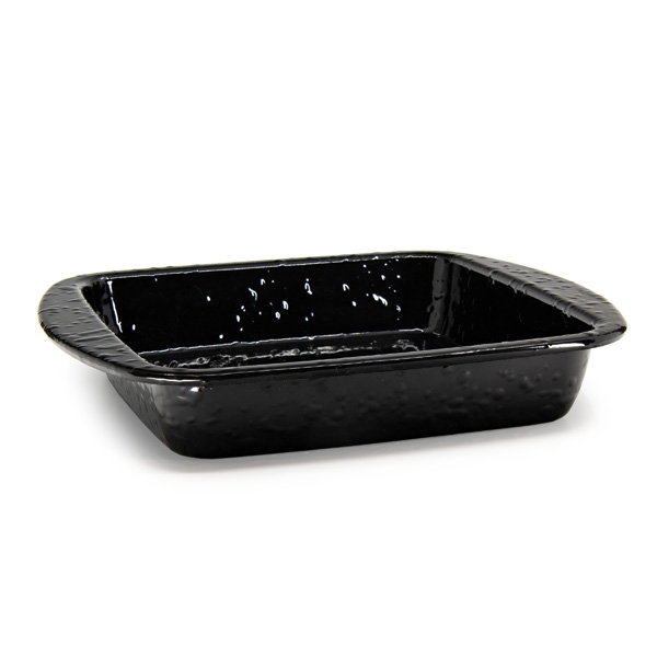 GOLDEN RABBIT SOLID BLACK BROWNIE PAN