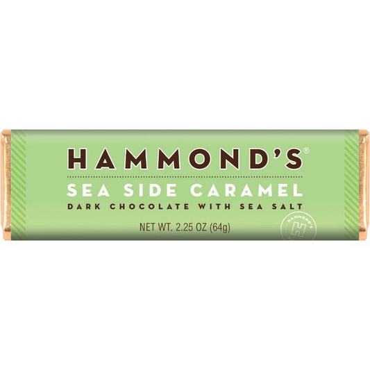 Natural Sea Side Caramel Dark Chocolate Candy Bar 2.25oz