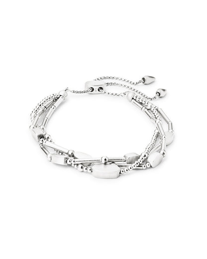 KENDRA SCOTT CHANTAL SILVER BRACELET