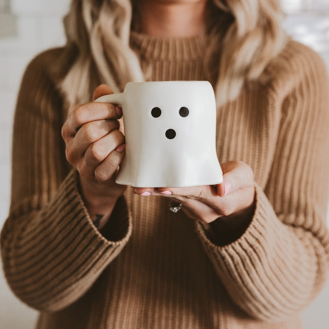 GHOST COFFEE MUG