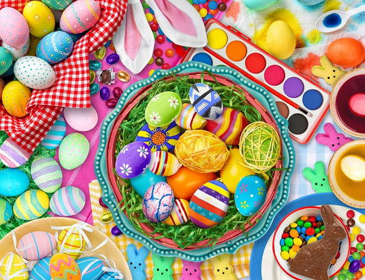 SPRINGBOK PUZZLE 500 PIECE EXTRAORDINARY EASTER EGGS