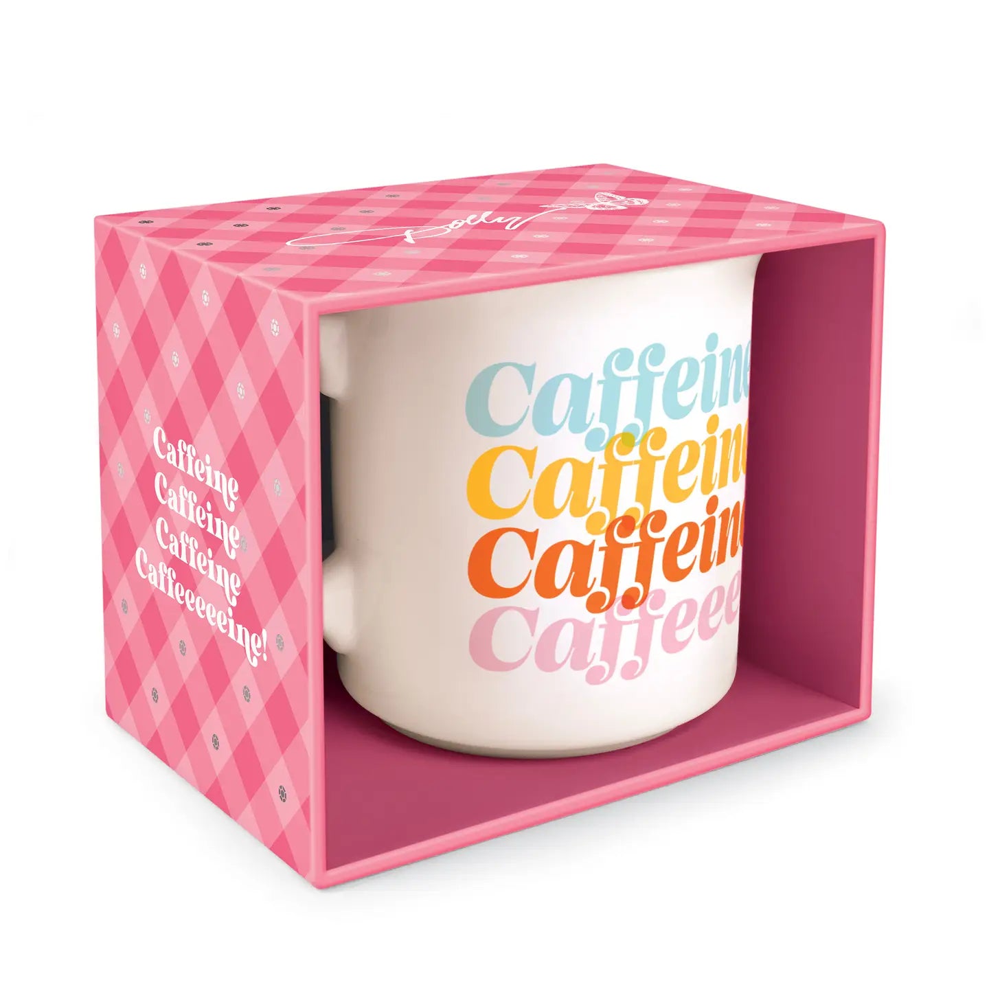 Dolly Parton Mug, Caffeine Caffeine, 16-Ounce Ceramic