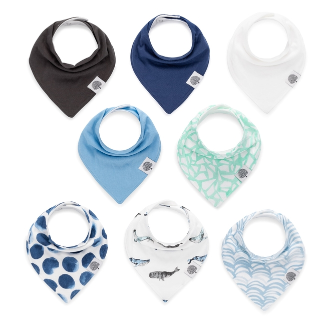 ARCTIC BANDANA BIB SET (8 PACK)