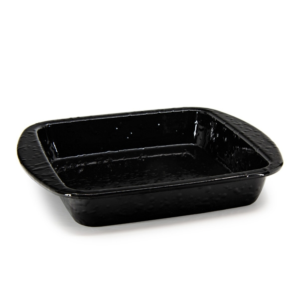 GOLDEN RABBIT SOLID BLACK BROWNIE PAN