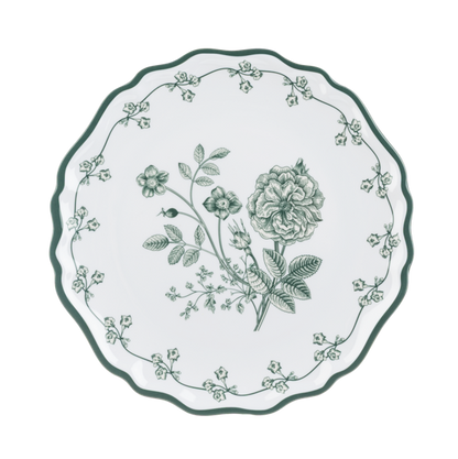 Green Botanical Salad Plate (4 pc. set)