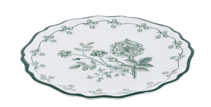 Green Botanical Salad Plate (4 pc. set)