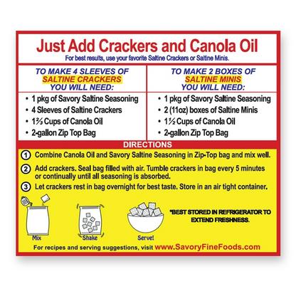 SAVORY PARTY CRACKER SEASONING - CLASSIC ORIGINAL