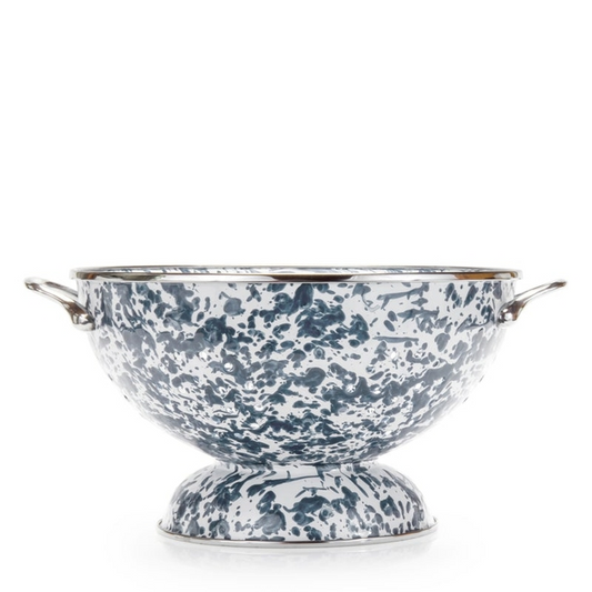 GOLDEN RABBIT COLANDER GREY SWIRL