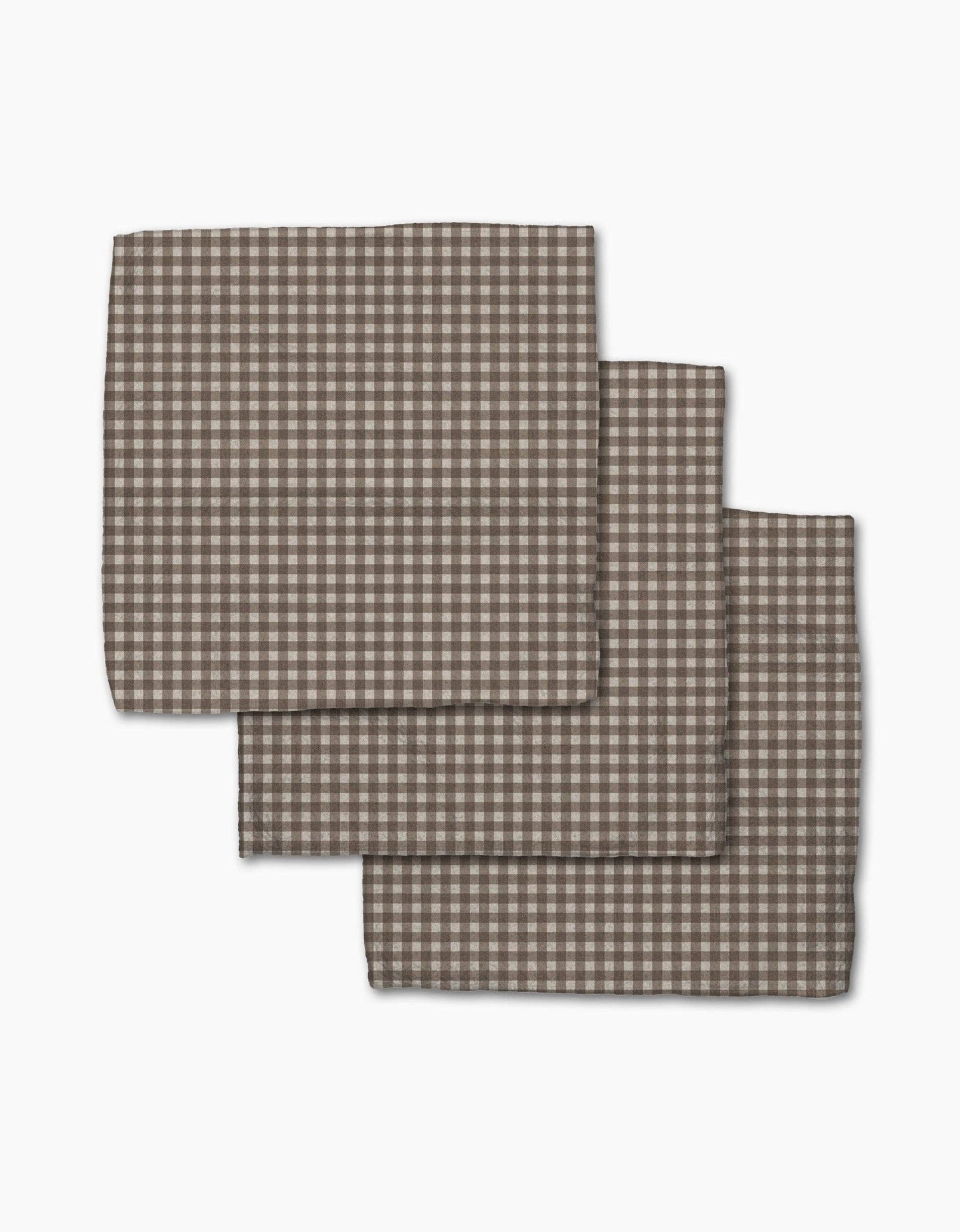 Geometry Whidbey Check Dishcloth