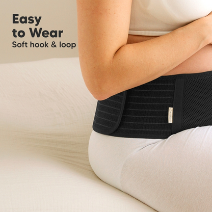 KEABABIES MATERNITY SUPPORT BELT - BLACK M/L