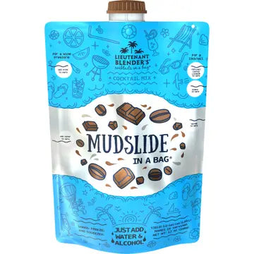 Lieutenant Blender's Mudslide Cocktail / Mocktail Slushie Mix