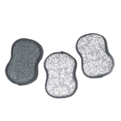 Re:Usable Sponge (Set of 3) - Herbage in Grey