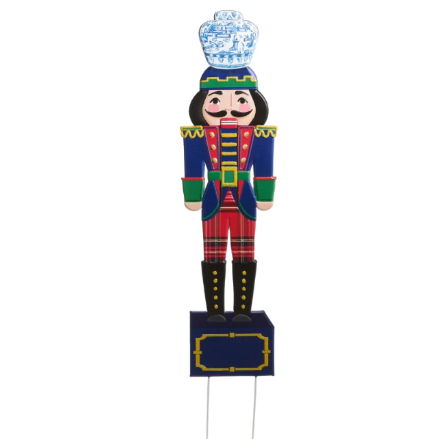 44.5" Noble Nutcracker Yard Stake