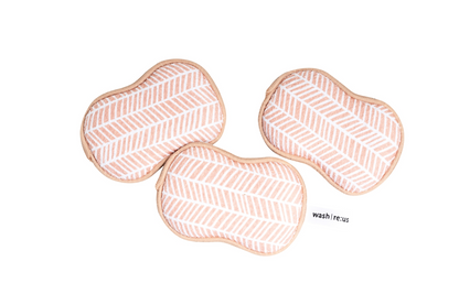 Re:Usable Sponge Set of 3 - Branches in Pink