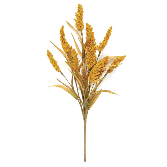 Golden Heather & Fall Grass Bush
