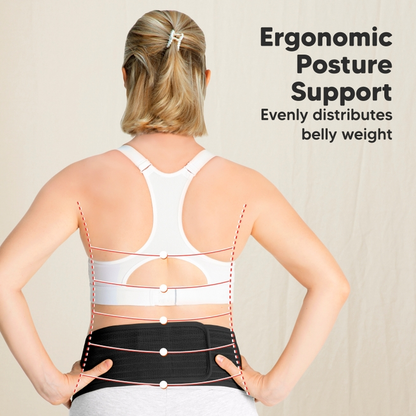 KEABABIES MATERNITY SUPPORT BELT - BLACK M/L