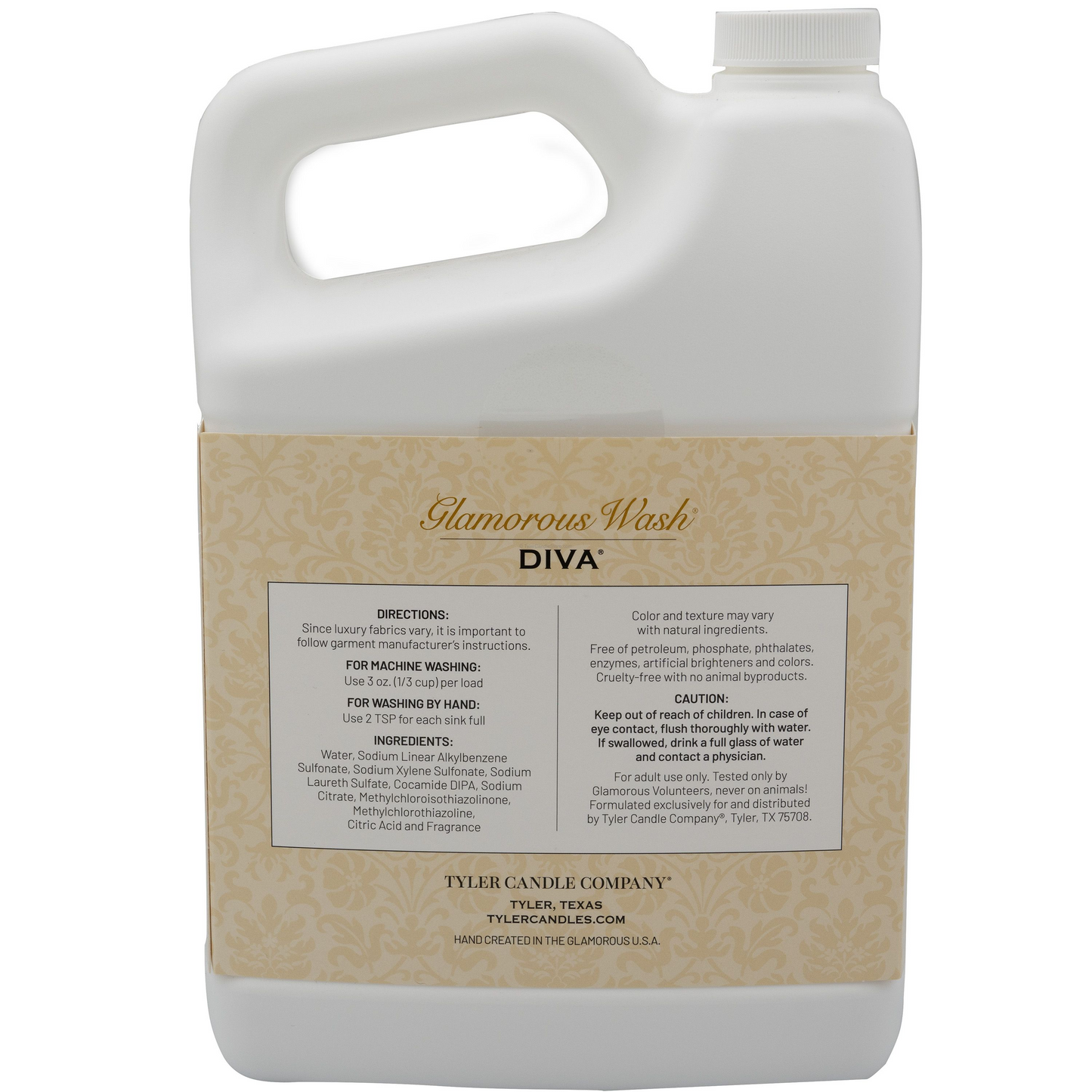 TYLER GLAMOROUS WASH HALF GALLON
