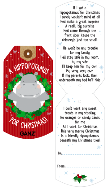 I want a Hippo for Xmas