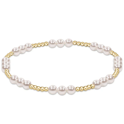 ENEWTON BRACELET CLASSIC GOLD JOY PEARL 4MM