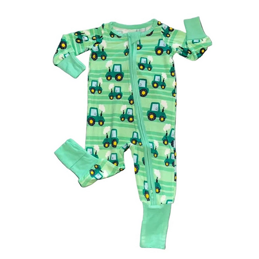 Rufflebutts + Ruggedbutts Tractor Pajamas
