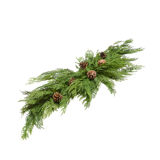 52 Cedar and Pine Swag