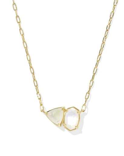 KENDRA SCOTT TATUM SHORT PENDANT NECKLACE JUNE
