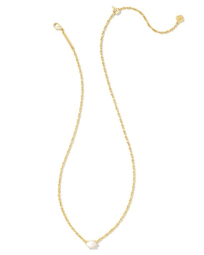 KENDRA SCOTT CAILIN CRYSTAL PENDANT NECKLACE JUNE