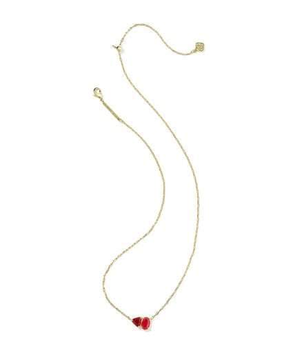 KENDRA SCOTT TATUM SHORT PENDANT NECKLACE JULY